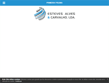 Tablet Screenshot of estevesalvescarvalho.pt